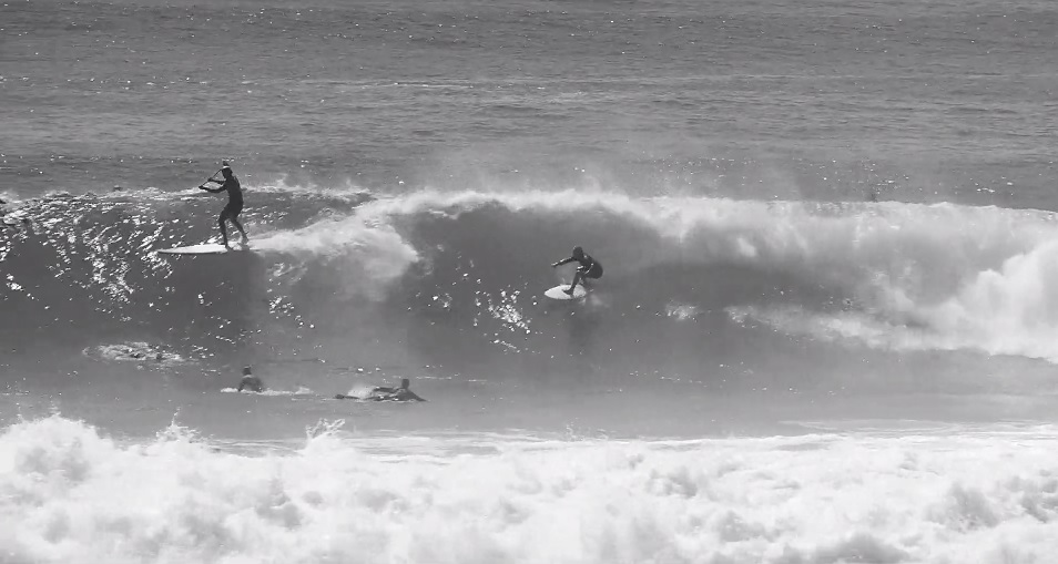 Video: Malibu Locals Along with Kelly Slater and Laird Hamilton Shred 1st Point